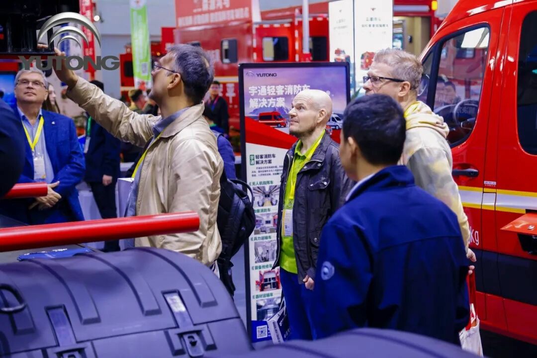 科技賦能實戰(zhàn)！宇通專用車亮相第二十一屆國際消防展