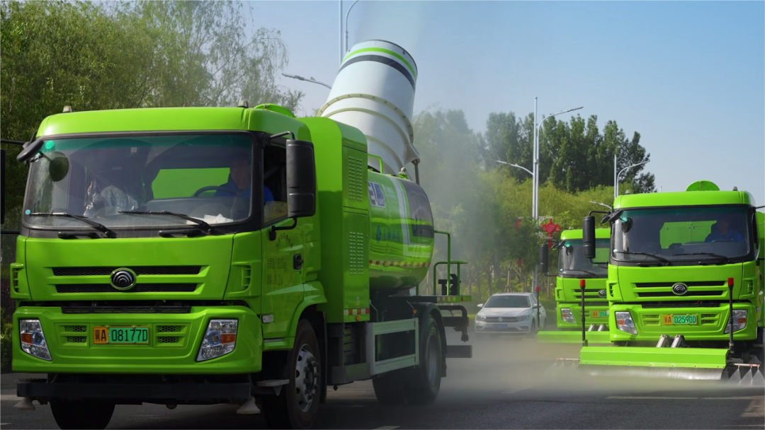 綠變石家莊，電動(dòng)先鋒┃宇通環(huán)衛(wèi)助力“國際莊”環(huán)衛(wèi)車輛全面電動(dòng)化